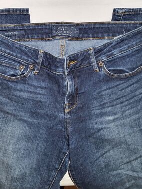 Lucky Brand Women's Dark Blue Lolita Skinny Jeans
